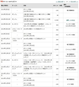 リクルートカード ポイント2-1